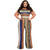 3XL Striped Top Pants Set
