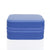 Blue Travel Square Jewelry Box Organizer for Women