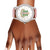 AKA Pink Leather Silver Sun Cut Dial Watch Women