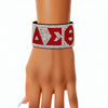 DST Sorority Clear Rhinestone Magnetic Bracelet