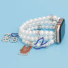 ZPB Sorority White Pearl Watch Band for Women