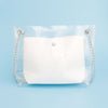 Shoulder Bag Blue Zeta Sorority Purse for Women