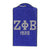 ZPB Blue Sparkling Sorority Pride ID Badge Holder