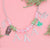 AKA Necklace Pink Green AKA Skee Wee Charms
