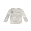 DST Red White Sweater Sorority Pin