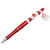 DST Sorority Bling Bead and Charm Red Pen