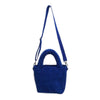 ZPB & SGRHO Blue Corduroy Small Tote Handbag