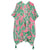 AKA Kimono Lurex Tropical Pink Orange and Green