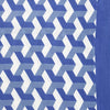 ZPB Sorority Kimono Blue White Block Print Women