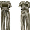 Olive Stripe 3XL Jumpsuit